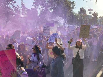 En Tizayuca, convocan a marcha feminista en Pachuca este 8 de marzo