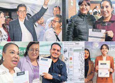 Continúa la entrega de actas de mayoría