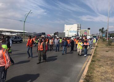 Ejidatarios y trabajadores de El Huixmí marchan a Semarnath