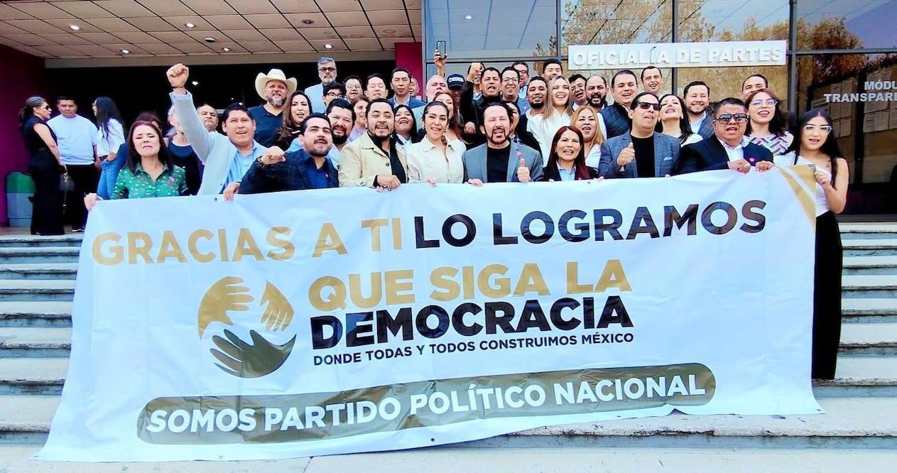 “Que Siga la Democracia” formalizó su solicitud para ser partido político nacional; buscará aparecer en boleta en 2027

Foto: Que Siga La Democracia / Especial