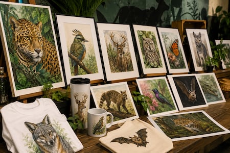 Arte y biodiversidad se unen en exposición con causa en Pachuca