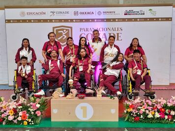 Brilla delegación hidalguense en los Juegos Paranacionales 2024