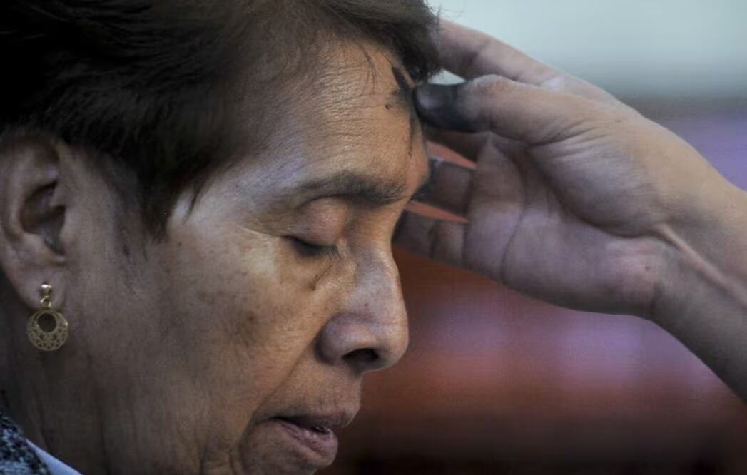 Miércoles de ceniza 2025. Foto: Diego Simón Sánchez/EL UNIVERSAL