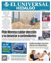 Portada El Universal Hidalgo 140224