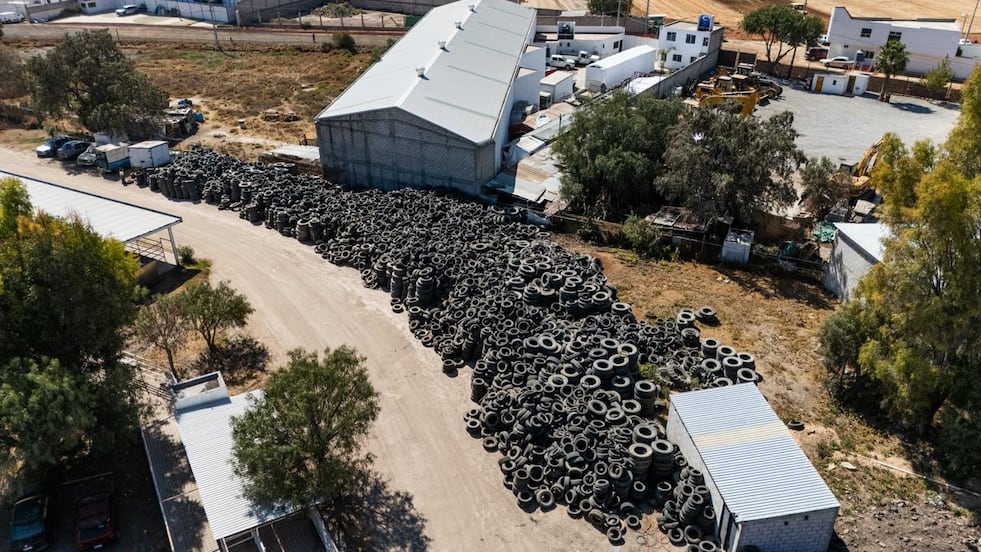 Retiran más de 10 mil llantas abandonadas en Pachuca mediante estrategia ambiental