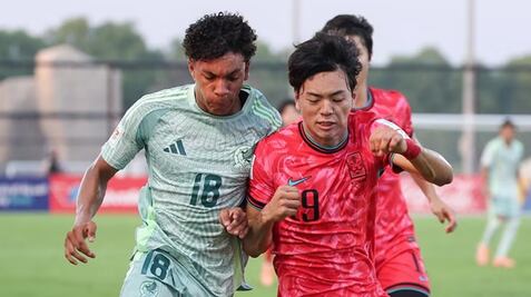 México cae en su debut en el Mundial Sub 17 frente a Corea del Sur