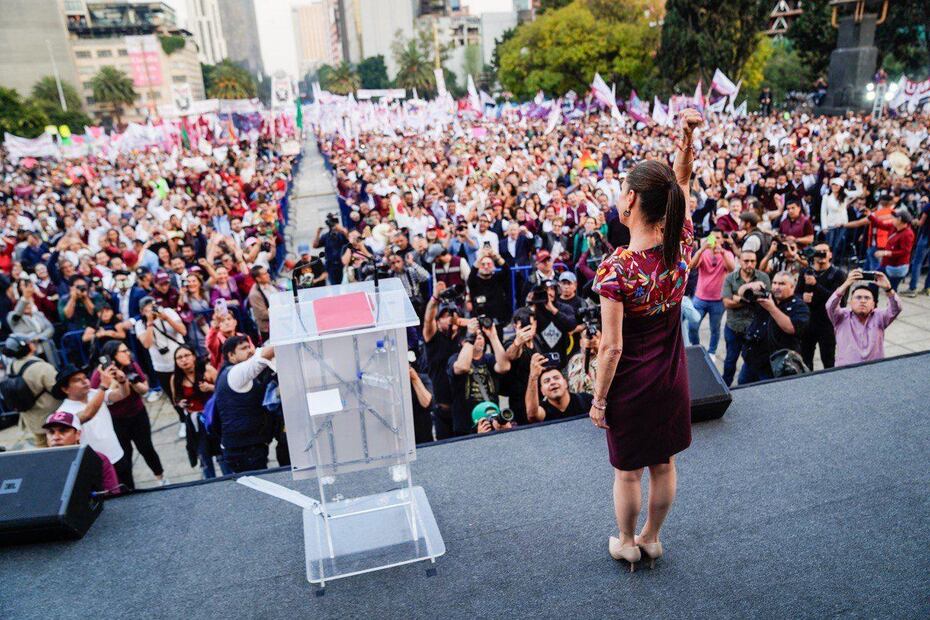 Claudia Sheinbaum, candidata a la Presidencia de la República por Morena Foto: Cortesía Staff Claudia Sheinbaum