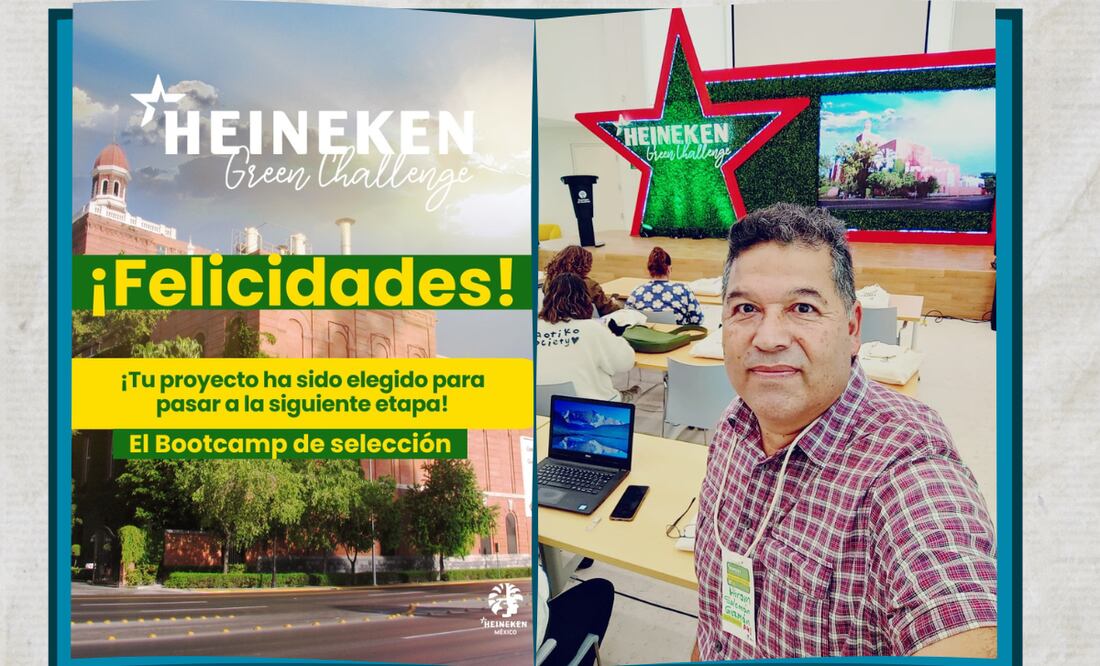 Integrantes de la cruzada en Hidalgo,Salvemos el Suelo y el Agua, participan en el Heineken Green Challenge