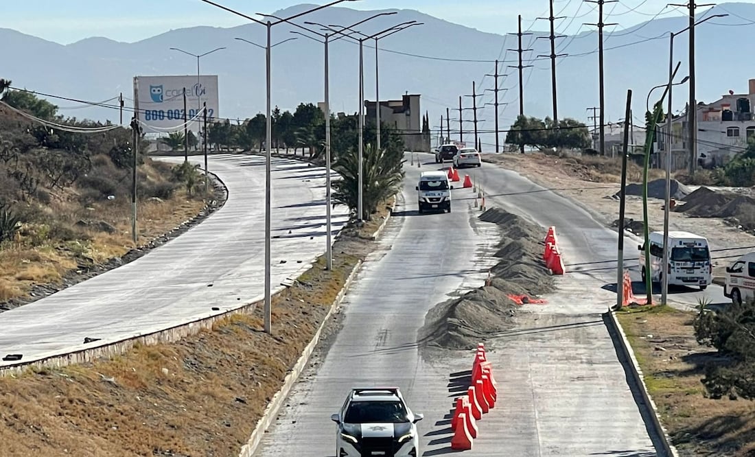 La vialidad considera 8.4 kilómetros de pavimentación | Foto: Marco Carrillo
