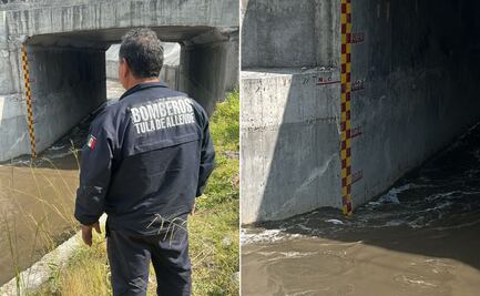Río Tula registra caudal elevado sin riesgo para la población