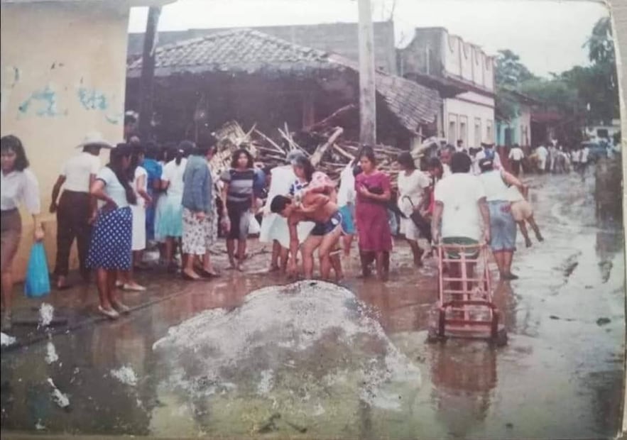 35 años del huracán Diana: la herida que aún duele en Huejutla | Foto: especial