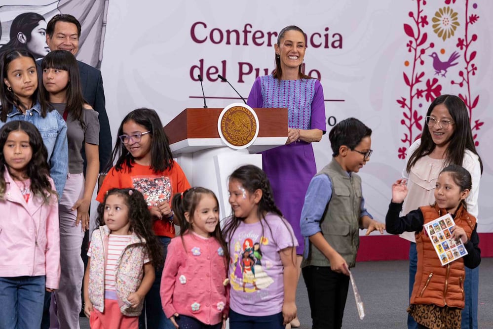En el marco del Día del Niño, el titular de la Secretaría de Educación Pública, Mario Delgado, informó que este 30 de abril inició la entrega de apoyos de la Beca Rita Cetina, con la que se busca beneficiar a millones de estudiantes de educación básica en todo el país. Foto: Agencia EL UNIVERSAL/Hugo Salvador/ARMM