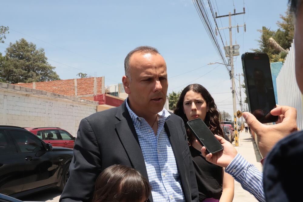 Pablo Gómez, dirigente de Movimiento Ciudadano en Hidalgo Foto: Luis Soriano