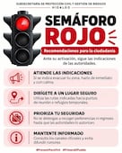 Sigue semáforo rojo en la zona norte de Hidalgo por lluvias