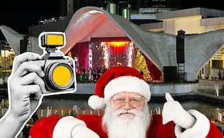 ¡Pachuca regala sonrisas! Familias pueden tomarse la foto con Santa sin costo