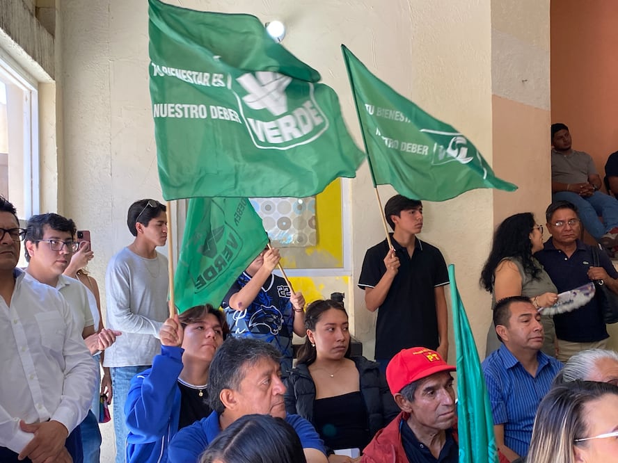 Partido Verde Ecologista  I Foto: Luis Soriano