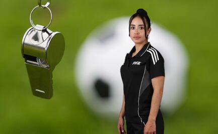 Katia Itzel García será la primera árbitra mexicana que dirigirá partidos en una Copa del Mundo 