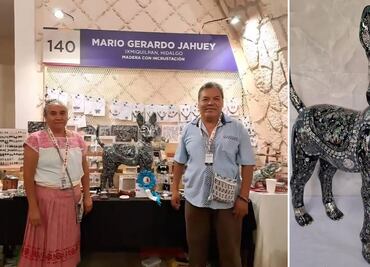 Brilla el arte hidalguense en Feria de Xcaret