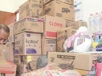 Se instalan cuatro centros de acopio en Pachuca para ayuda a damnificados de Guerrero