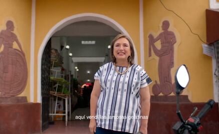 Desde donde vendió "las famosas gelatinas", Xóchitl Gálvez lanza spot