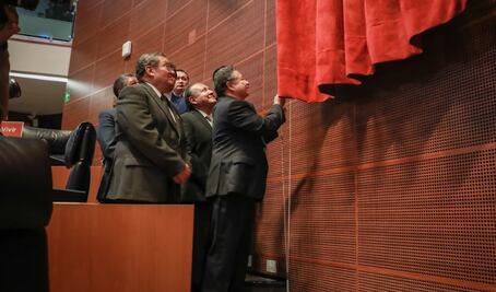 Inscriben en muro de honor del Senado de la República el nombre del general Felipe Ángeles