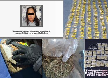 Aseguran en Ixmiquilpan un kilogramos de cocaína y otros narcóticos