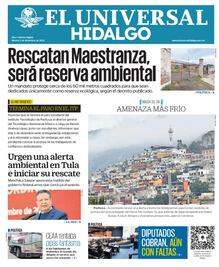 Portada El Universal Hidalgo 051223