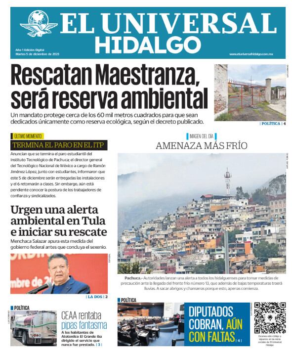El Universal Hidalgo 051223