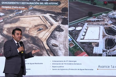 Gobierno federal invertirá 20 mil mdp para sanear los ríos Atoyac, Lerma-Santiago y Tula