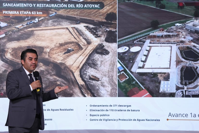 Gobierno federal invertirá 20 mil mdp para sanear los ríos Atoyac, Lerma-Santiago y Tula