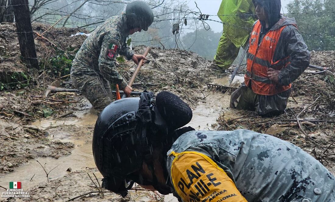 El ejercito se encuentra realizando tareas de ayuda a la población I Foto: Especial