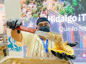 Hidalgo brilla en el Tianguis Turístico 2024 con la la degustación de la barbacoa