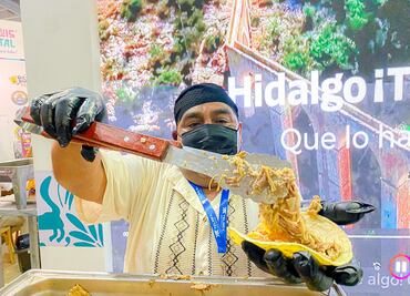 Hidalgo brilla en el Tianguis Turístico 2024 con la la degustación de la barbacoa