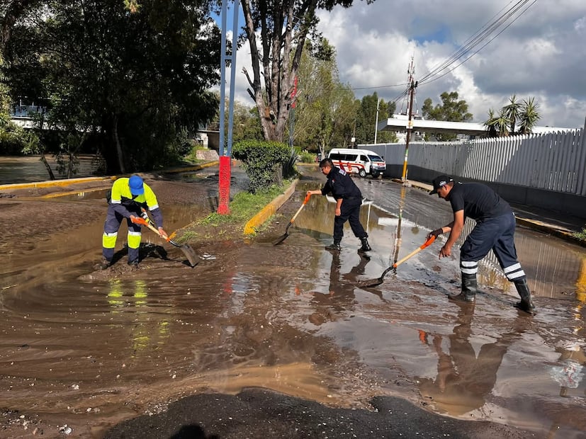 Se desborda río en Tepeji por lluvias en municipios vecinos | Foto: especial