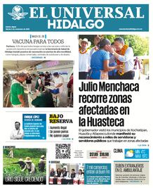 Portada El Universal Hidalgo 4/11/25