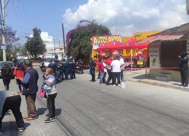 Ataque armado en Tulancingo deja un muerto y un herido en negocio de carnitas