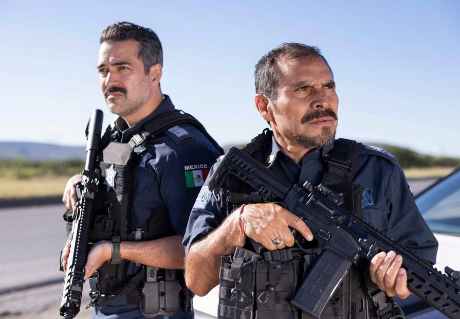 Centurión. Alfonso Herrera, Noé Hernández in Centurión. Cr. María Medina / Netflix ©2026