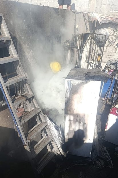 Explosión de gas LP en Tizayuca deja una familia atrapada, pero sin víctimas fatales | Foto: Especial