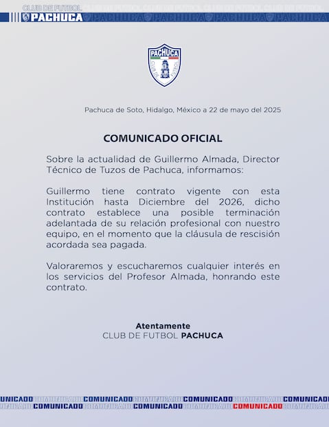 Twitter: Club Pachuca