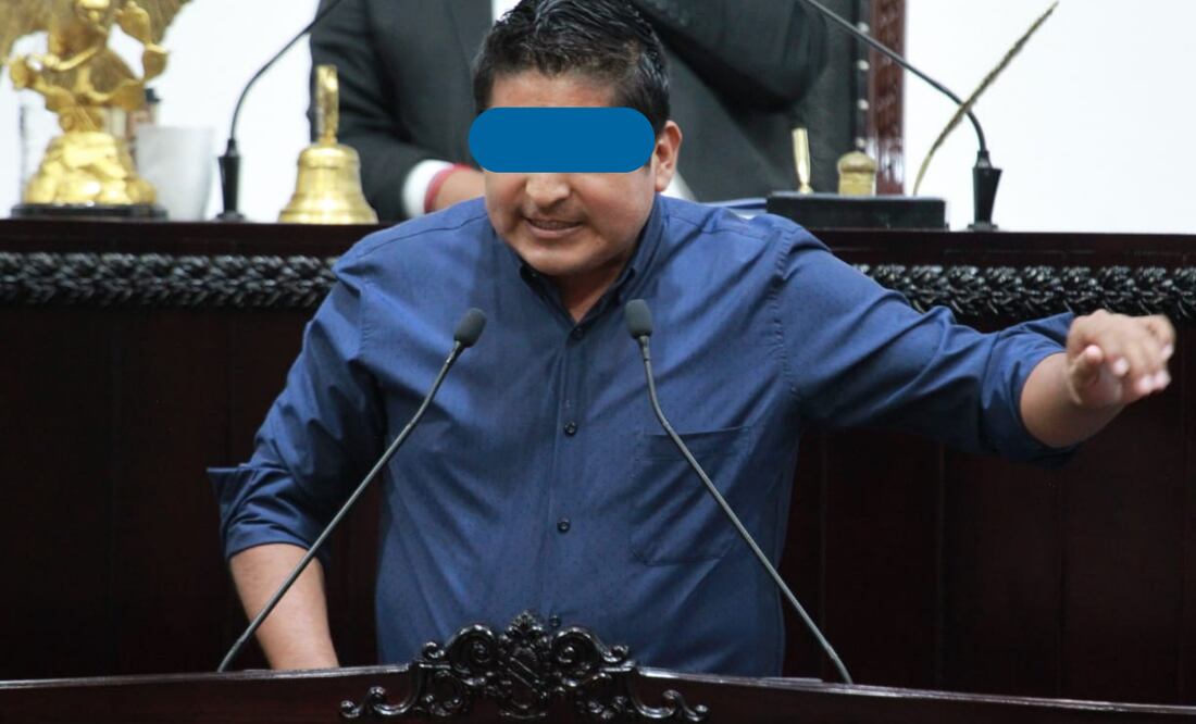 Edgar H.D. diputado local por el distrito de Ixmiquilpan Foto: E. Gutiérrez