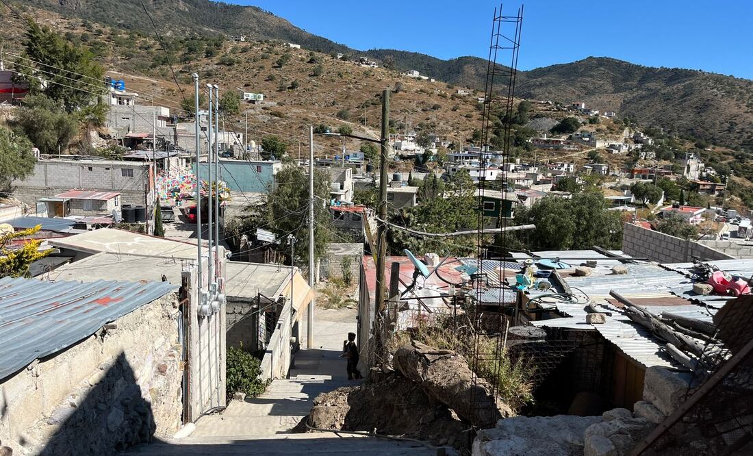 En la temporada de sequía, la presa el Jaramillo prácticamente se secó y buscaron alternativas los vecinos 
| Foto: Ricardo Calleja