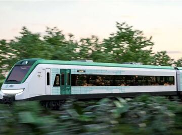 Sale de Hidalgo segundo carro del Tren Maya rumbo a Cancún