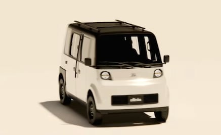 Así luce el Olinia, el auto eléctrico mexicano que ya se presentó en la mañanera 