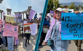 Miles de mujeres marchan en Pachuca para exigir justicia y el fin de la violencia