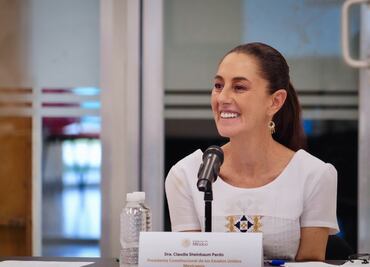 Firma Claudia Sheinbaum convenio de pensión universal para mujeres en Yucatán