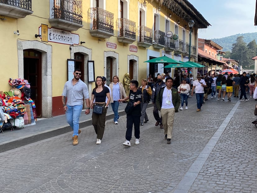 Debido a las obras Real Monte ha registrado una baja de visitantes I Foto: Luis Soriano