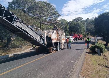 Inician trabajos de conservación en carreteras federales de Hidalgo
