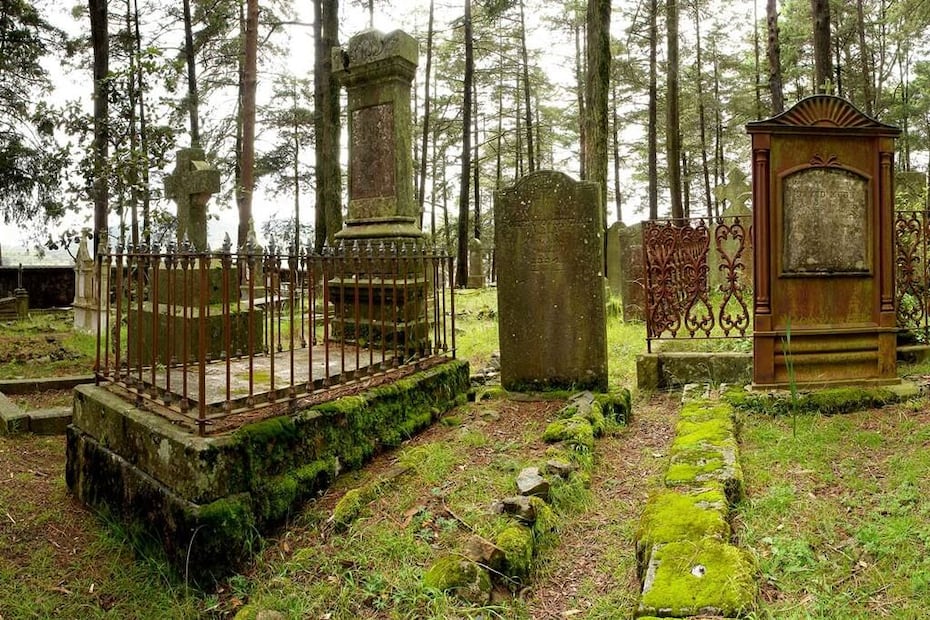 Panteón inglés I Foto: Sectur Hidalgo