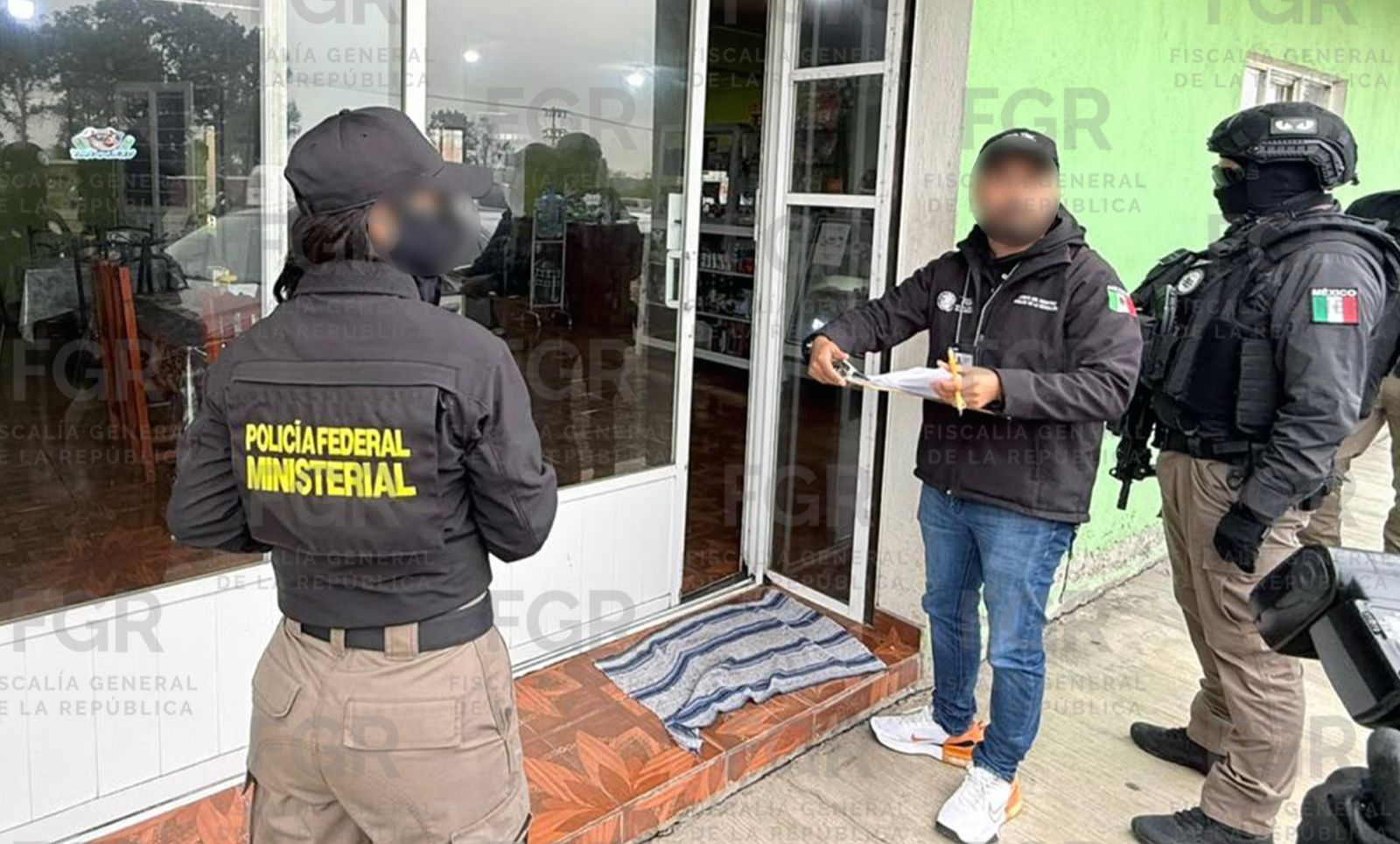Catea FGR comercio en Singuilucan por venta de narcóticos I Foto: Especial