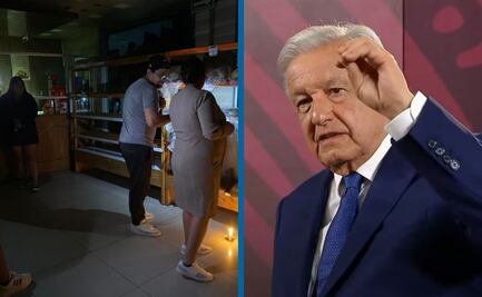 Confirma AMLO que apagón se generó por alta demanda de energía eléctrica en el país